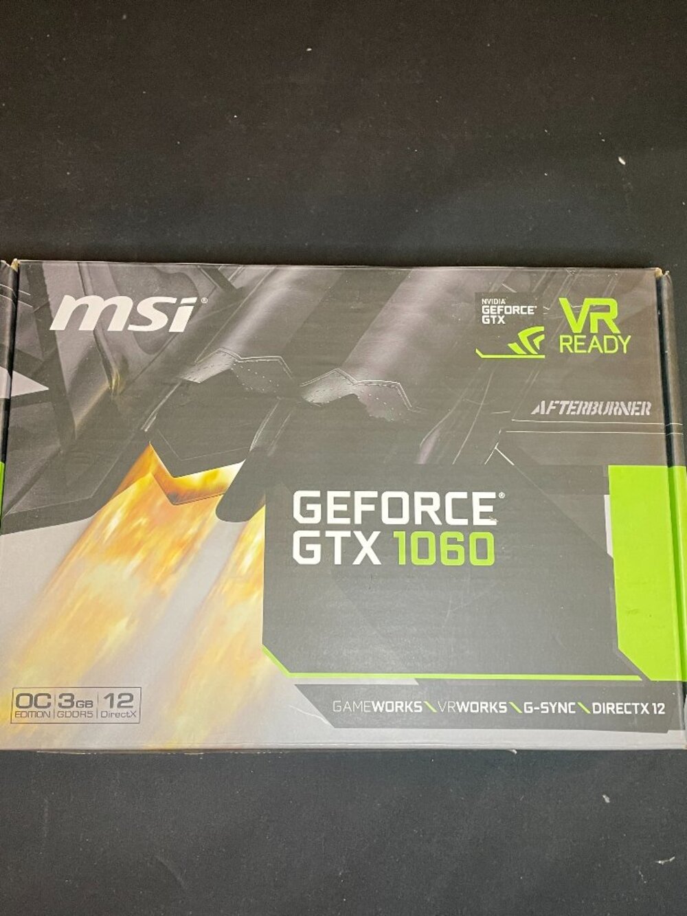 Nvidia Geforce GTX 1060 Box
